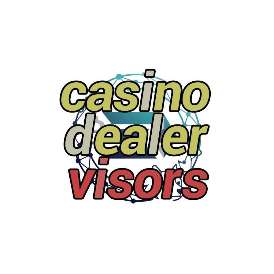 casino dealer visors